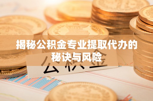 全州揭秘公积金专业提取代办的秘诀与风险