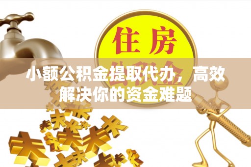 全州小额公积金提取代办，高效解决你的资金难题