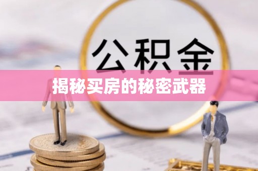 全州揭秘买房的秘密武器