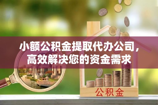 全州小额公积金提取代办公司，高效解决您的资金需求