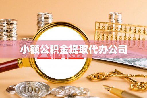 全州小额公积金提取代办公司