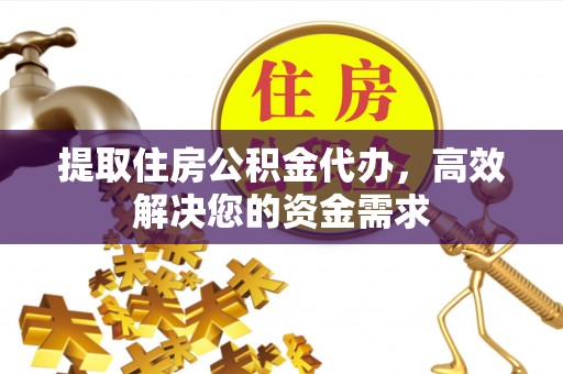 全州提取住房公积金代办，高效解决您的资金需求