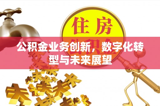 全州公积金业务创新，数字化转型与未来展望