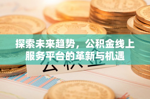 全州探索未来趋势，公积金线上服务平台的革新与机遇