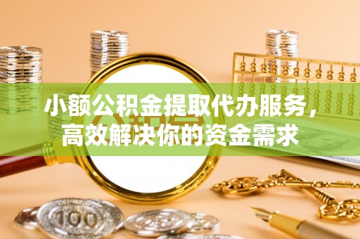 全州小额公积金提取代办服务，高效解决你的资金需求