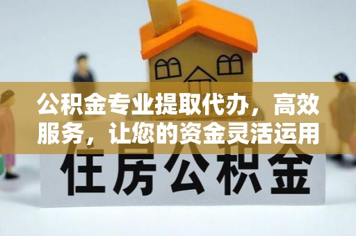 全州公积金专业提取代办，高效服务，让您的资金灵活运用