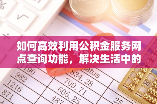 全州如何高效利用公积金服务网点查询功能，解决生活中的资金难题