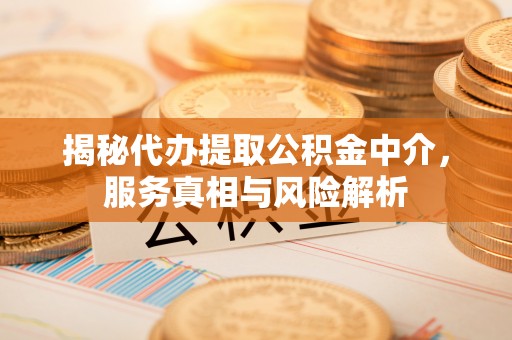 全州揭秘代办提取公积金中介，服务真相与风险解析