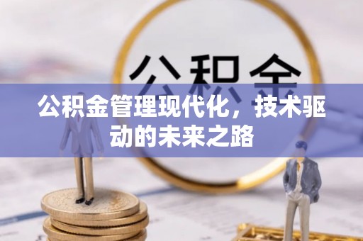 全州公积金管理现代化，技术驱动的未来之路